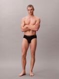 Negru Set 3 Slipuri – Icon Cotton Stretch  Barbati