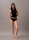 Negru Chiloti Tip Brazilian - Icon Logo Lace  Femei