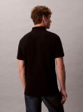 Negru Tricou Polo Din Bumbac Piqué  Barbati