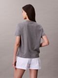 Gri Tricou Cu Logo Monograma  Femei