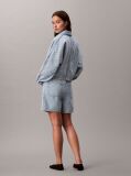 Denim Needle-Punch Denim Shorts  Women
