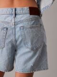 Denim Needle-Punch Denim Shorts  Women