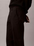 Black Slim Fit Buttoned Chinos  Men