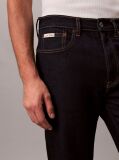 Denim Classic Topstitched Straight Leg Jeans  Men