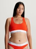 Portocaliu Bralette - Icon Cotton Modal  Femei