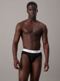 Black 3 Pack Briefs - Cotton Stretch  Men