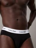 Black 3 Pack Briefs - Cotton Stretch  Men