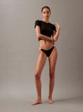 Negru Chilot Tanga String Cu Talie Joasa In V – Icon Logo  Femei