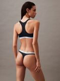 Negru Set De 3 Tanga – Cu Logo Icon  Femei