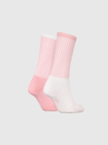 Multi 2 Pack Crew Socks  Women
