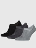 Gri Set 3 Perechi Sosete Invizibile Footie  Barbati