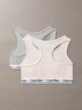 Multi Set De 2 Bustiere Pentru Fete - Icon Cotton Stretch  Fete