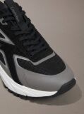 Negru Adidasi Runner Din Tricot Mesh  Barbati