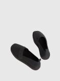 Negru Espadrile Cu Banda Logo  Femei