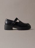 Negru CK Bold - Mocasini Mary Jane Din Piele  Femei