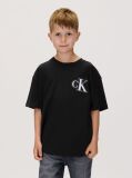 Negru Tricou Cu Logo  Baieti