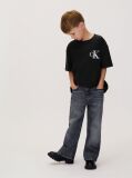 Negru Tricou Cu Logo  Baieti