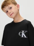 Negru Tricou Cu Logo  Baieti