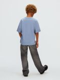 Albastru Tricou Relaxat Cu Logo Varsity  Baieti