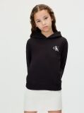 Negru Hanorac Relaxat Pentru Copii  Copii Unisex
