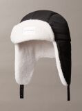 Negru Caciula Tip Uleanca Cu Blanita Teddy Pentru Copii  Copii Unisex