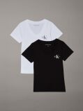 Multi Set 2 Tricouri Cu Decolteu In V  Femei
