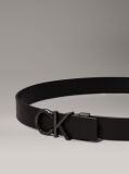 Negru Curea Reversibila Din Piele  Barbati