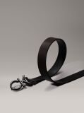Negru Curea Reversibila Din Piele  Barbati