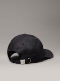 Black Logo Jacquard Cap  Women