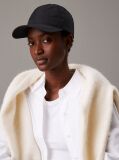 Black Logo Jacquard Cap  Women