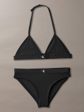 Negru Set De Bikini Triunghi Pentru Fete - CK Monogram  Fete