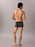 Negru Boxeri Cu Talie Joasa - Graphic Monogram Microfibre Stretch  Barbati