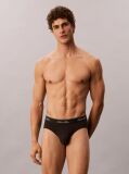 Negru Set De 3 Perechi De Chiloti Hipster - Icon Cotton Stretch  Barbati