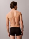 Negru Set De 3 Perechi De Boxeri Cu Talie Joasa - Icon Cotton Stretch  Barbati