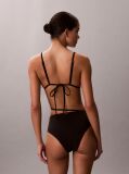 Black High Waisted Bikini Bottoms - CK Tailored  Women