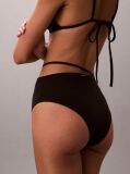 Black High Waisted Bikini Bottoms - CK Tailored  Women