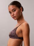 Brown Unlined Triangle Bra - Signature Satin  Women