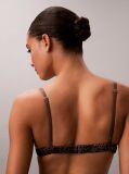 Brown Unlined Triangle Bra - Signature Satin  Women