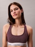 Red Unlined Bralette - Icon Cotton Modal  Women