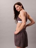 Red Unlined Bralette - Icon Cotton Modal  Women