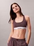 Red Unlined Bralette - Icon Cotton Modal  Women