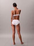 Alb Sutien Bralette Triunghi Usor Captusit - Icon Cotton Modal  Femei