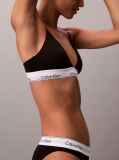 Negru Sutien Bralette Triunghi Usor Captusit - Icon Cotton Modal  Femei
