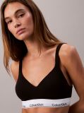 Negru Sutien Tip Bralette Cu Sustinere - Icon Cotton Modal  Femei