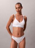 Alb Sutien Bralette Usor Captusit - Icon Cotton Modal  Femei