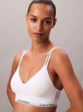 Alb Sutien Bralette Usor Captusit - Icon Cotton Modal  Femei