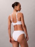 Alb Sutien Bralette Usor Captusit - Icon Cotton Modal  Femei