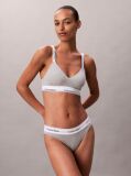Gri Sutien Bralette Usor Captusit - Icon Cotton Modal  Femei