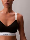 Negru Sutien Bralette Usor Captusit - Icon Cotton Modal  Femei