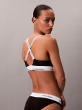 Negru Sutien Bralette Usor Captusit - Icon Cotton Modal  Femei